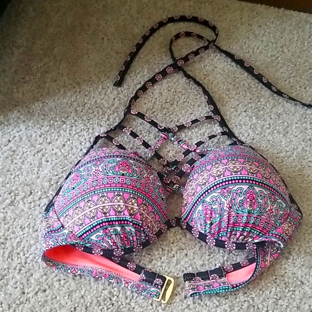 Pink Bikini Top